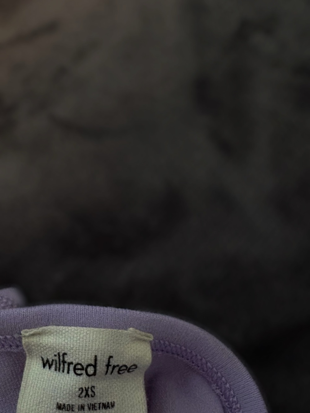Wilfred Lavender Cross-Back Unitard Jumpsuit - Picture 3 of 3